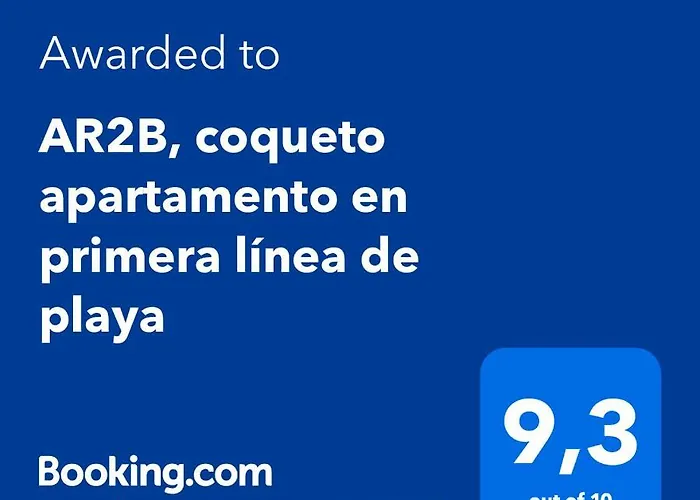 Ar2B, Coqueto Apartamento En Primera Linea De Playa